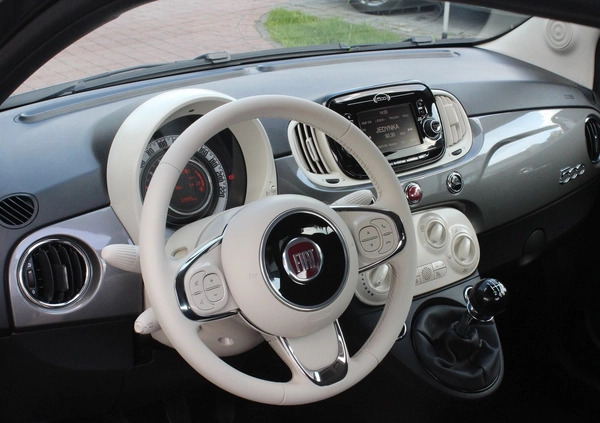 Fiat 500 cena 47900 przebieg: 32895, rok produkcji 2022 z Górzno małe 172